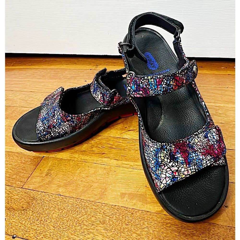Wolky Rio Slingback Slingback Sandals in Mosaic  Size 39/8